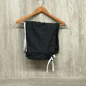 Wave Zone Black White Men’s Swim Trunks BB42